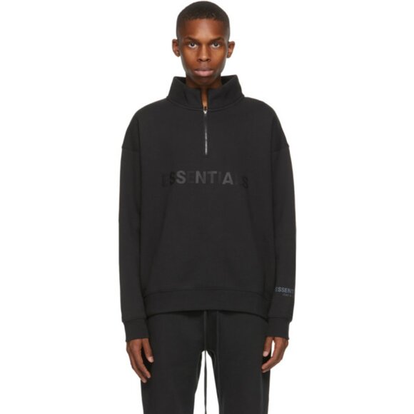 ESSENTIALS by Fear Of God FOG 1/4 Zip Sweatshirt Sweater Supreme Kith Rhude L - Picture 3 of 9
